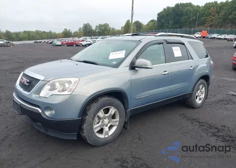 2008 GMC Acadia Slt-1 from USA, damaged, VIN 1GKEV23768J187735